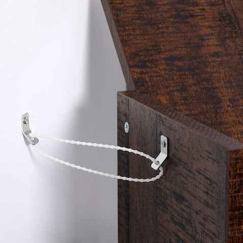 Walnut 8-tier vertical bookshelf with tree-like design
Angled Close-Up: Close-up view of wooden shelf layers and grain texture
Full Shelf with Books: Bookcase filled with books in a home setting
Shelf in Living Room: Walnut bookcase placed in a modern living room
Shelf in Bedroom: Compact wooden bookcase next to bed and décor items