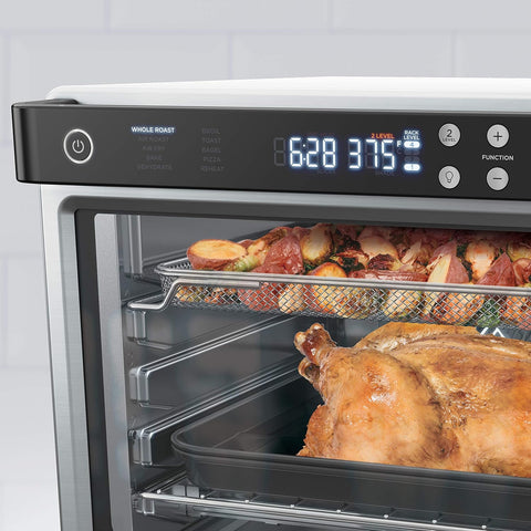 Ninja DT201C, Foodi 10 - in - 1 XL Pro Air Fry Oven, Stainless steel, 1800W (Canadian version) - with | Sold by Uncle Wiener's Wholesale