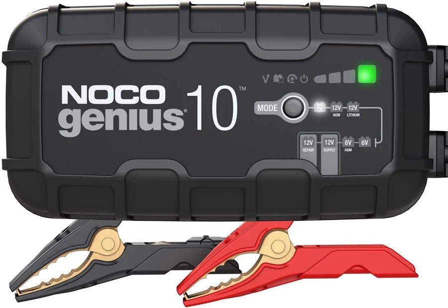 NOCO GENIUS10 10A Smart Battery Charger & Maintainer - with | Sold by Uncle Wiener's Wholesale