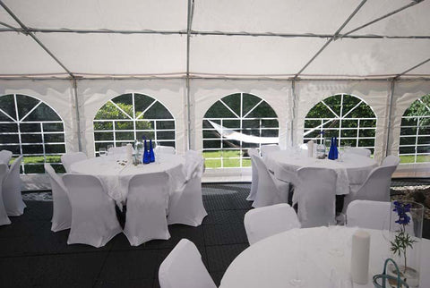 PAGODA & MARQUEE PREMIUM PVC COMMERCIAL - GRADE HEAVY - DUTY PARTY TENT – EVENT, WEDDING, OUTDOOR SHELTER - with 20X40 Marquee Party Tent Commercial Grade | Sold by Uncle Wiener's Wholesale