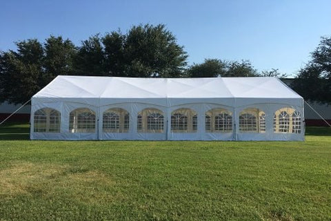 PAGODA & MARQUEE PREMIUM PVC COMMERCIAL - GRADE HEAVY - DUTY PARTY TENT – EVENT, WEDDING, OUTDOOR SHELTER - with 20X60 FT PVC CLEAR COMMERCIAL GRADE PARTY TENT | Sold by Uncle Wiener's Wholesale