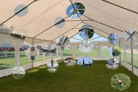 PAGODA & MARQUEE PREMIUM PVC COMMERCIAL - GRADE HEAVY - DUTY PARTY TENT – EVENT, WEDDING, OUTDOOR SHELTER - with 20X60 FT PVC CLEAR COMMERCIAL GRADE PARTY TENT | Sold by Uncle Wiener's Wholesale