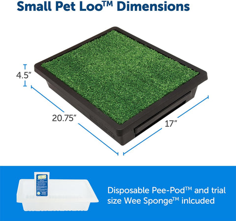 PetSafe Pet Loo Portable Indoor/Outdoor Dog Potty, Alternative to Puppy Pads, Large - with | Sold by Uncle Wiener's Wholesale