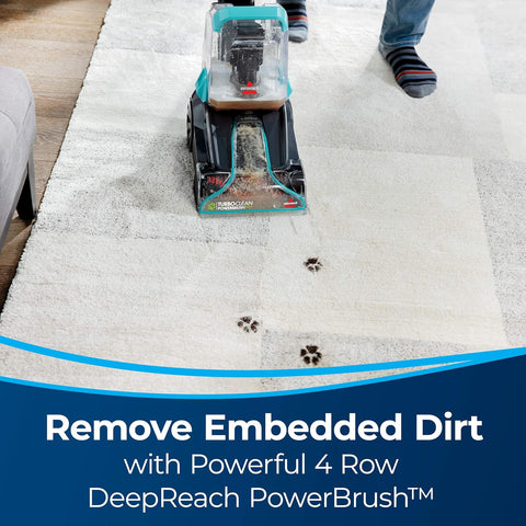 PNAEUT Bissell - Carpet Cleaner - PowerClean TurboBrush Pet - Lightweight and Compact - Tackle Tough pet Messes on Area Rugs and entryways - with | Sold by Uncle Wiener's Wholesale