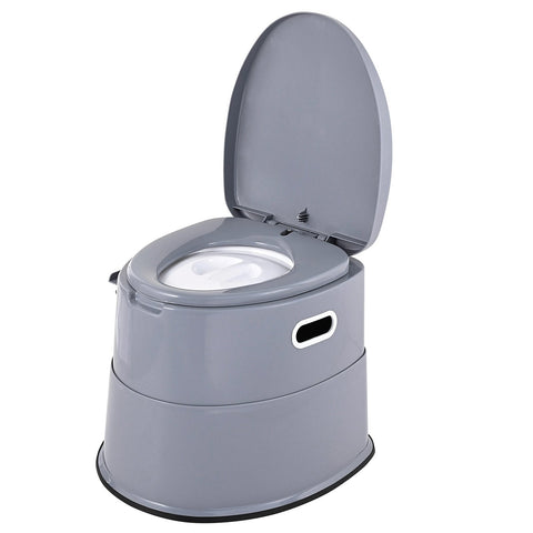 Portable Camping Toilet with 1.3 Gal Inner Bucket – Travel - with | Sold by Uncle Wiener's Wholesale