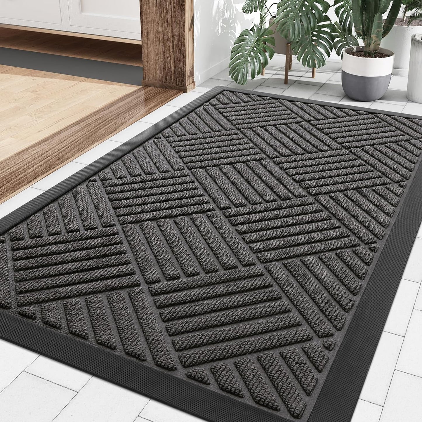 Premium Indoor/Outdoor Entry Mats – Heavy - Duty Non - Slip TPR Backing in 2×3, 3×4 & 3×5 FT Sizes - with 24" × 35" (2×3 FT) | Sold by Uncle Wiener's Wholesale