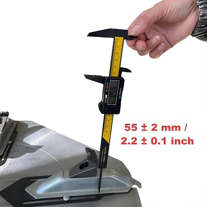 RebarTech Motorcycle Tire Changer Adapter Set – 4-Piece Metal Rim Clamp Extensions for Motorcycle, ATV, Dirt Bike & Scooter Wheels, 38 × 55mm Jaw Compatibility - with | Sold by Uncle Wiener's Wholesale
