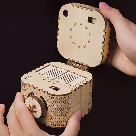 ROKR Wooden Mechanical Gears - Treasure Box - with | Sold by Uncle Wiener's Wholesale