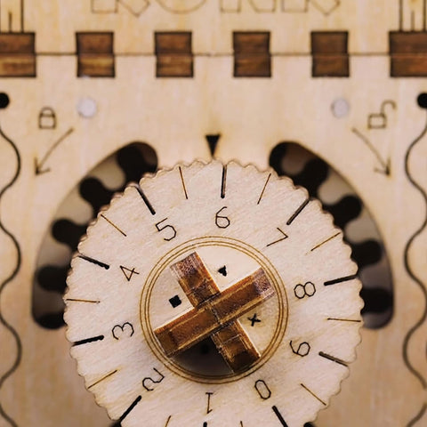 ROKR Wooden Mechanical Gears - Treasure Box - with | Sold by Uncle Wiener's Wholesale