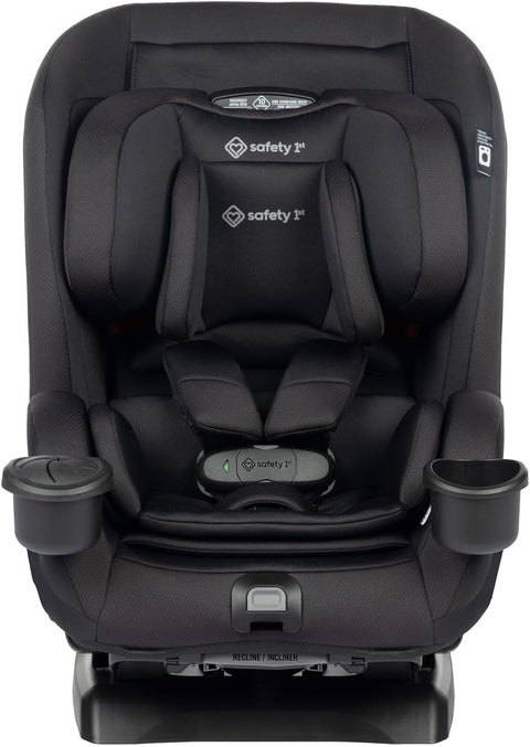 Safety 1st EverSlim 4 - in - 1 Convertible All - in - One Car Seat, infant to toddler, rear and forward facing, booster mode, backless booster, Fits 3 across, Washable seat, Birth to 10 years, Hexagon Horizon - with | Sold by Uncle Wiener's Wholesale