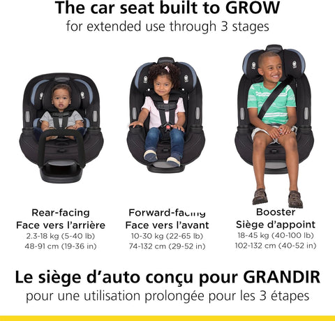 Safety 1st Grow and Go All - in - One Convertible Car Seat - with | Sold by Uncle Wiener's Wholesale