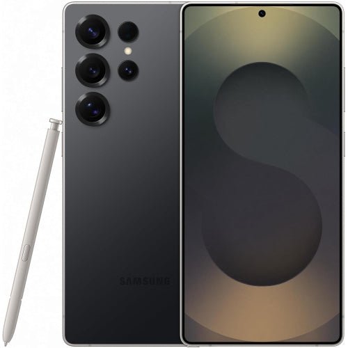 Samsung Galaxy S25 Ultra 5G – AI Smartphone | 6.8″ AMOLED Display | 108 MP Camera | Canadian Unlocked Version - with Titanium Black 256GB | Sold by Uncle Wiener's Wholesale