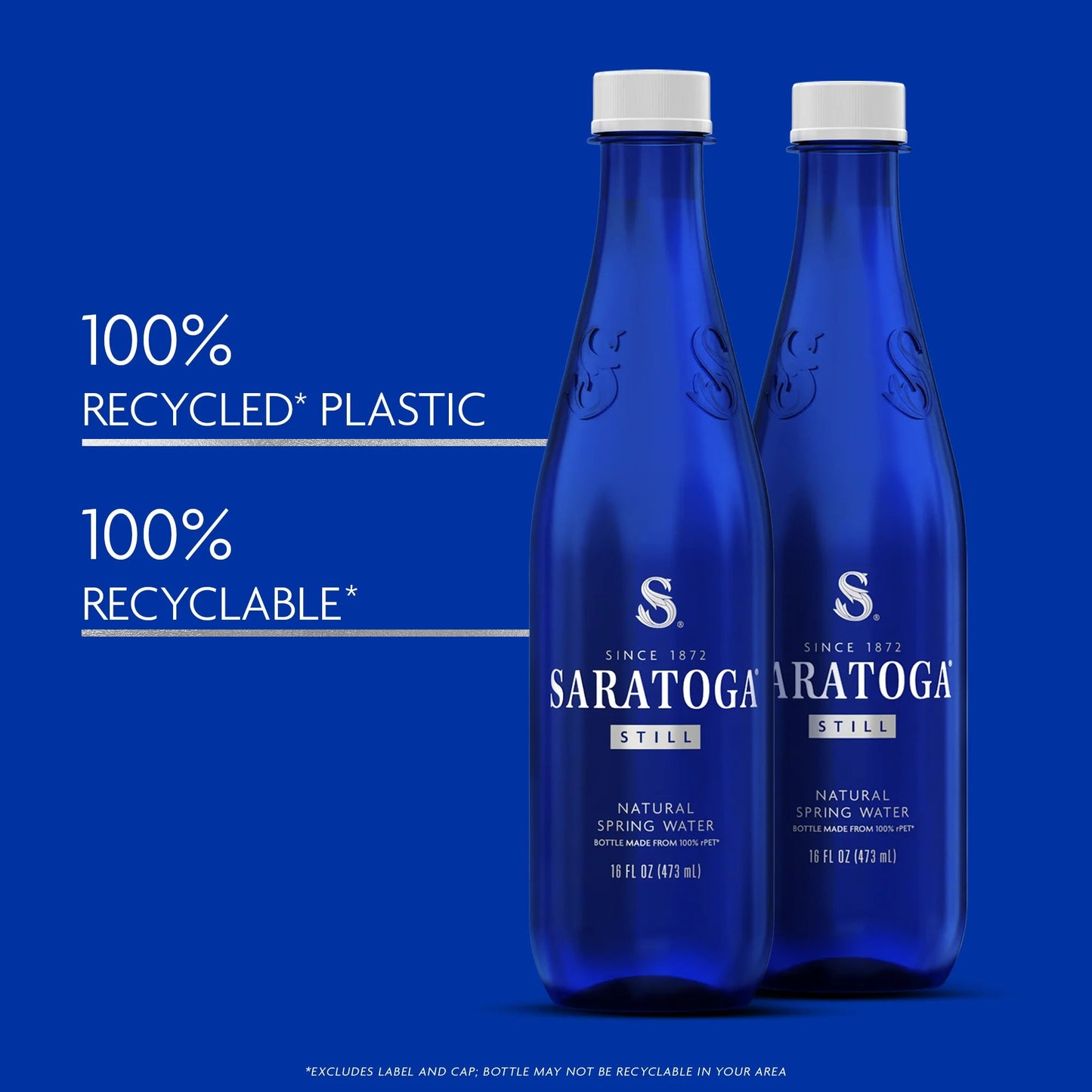 Saratoga Still Spring Water 16 oz Bottles 24 Pack – Premium Natural Spring Water 70960000150 - with | Sold by Uncle Wiener's Wholesale
