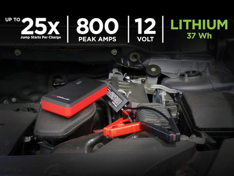 Schumacher SL1327 800 Amp 12V Rechargeable Lithium Jump Starter Starts 8.0L - Gas - 6.0L - Diesel vehicles USB Power for Charging Phones/Tablets Auto Pre - Boost for Ultimate Cold Temp Starting - with | Sold by Uncle Wiener's Wholesale