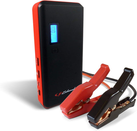 Schumacher SL1327 800 Amp 12V Rechargeable Lithium Jump Starter Starts 8.0L - Gas - 6.0L - Diesel vehicles USB Power for Charging Phones/Tablets Auto Pre - Boost for Ultimate Cold Temp Starting - with | Sold by Uncle Wiener's Wholesale