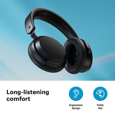 Sennheiser Accentum Wireless Bluetooth Headphones with AptX HD & Hybrid Active Noise Cancellation (Black) - with | Sold by Uncle Wiener's Wholesale