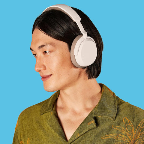 Sennheiser Consumer Audio ACCENTUM Wireless Bluetooth Headphones - 50 - Hour Battery Life, Audio, Hybrid Noise Cancelling (ANC), All - Day Comfort and Clear Voice Pick - up for Calls, White - with | Sold by Uncle Wiener's Wholesale