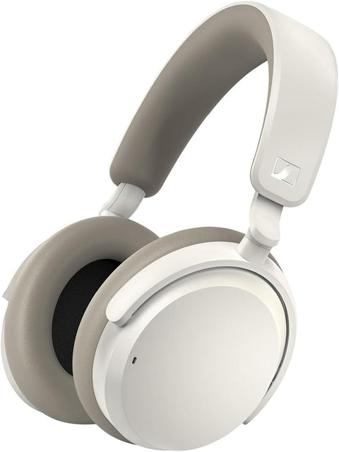 Sennheiser Consumer Audio ACCENTUM Wireless Bluetooth Headphones - 50 - Hour Battery Life, Audio, Hybrid Noise Cancelling (ANC), All - Day Comfort and Clear Voice Pick - up for Calls, White - with | Sold by Uncle Wiener's Wholesale