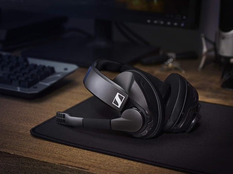 Sennheiser GSP 370 Over - Ear Wireless Gaming Headset, Black - with | Sold by Uncle Wiener's Wholesale