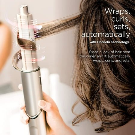 Shark HD430C FlexStyle Air Styling & Drying System, Powerful Hair Blow Dryer & Multi - Styler with Auto - Wrap Curlers, Paddle Brush, Oval Brush, Concentrator Attachment, Stone - with Gray | Sold by Uncle Wiener's Wholesale