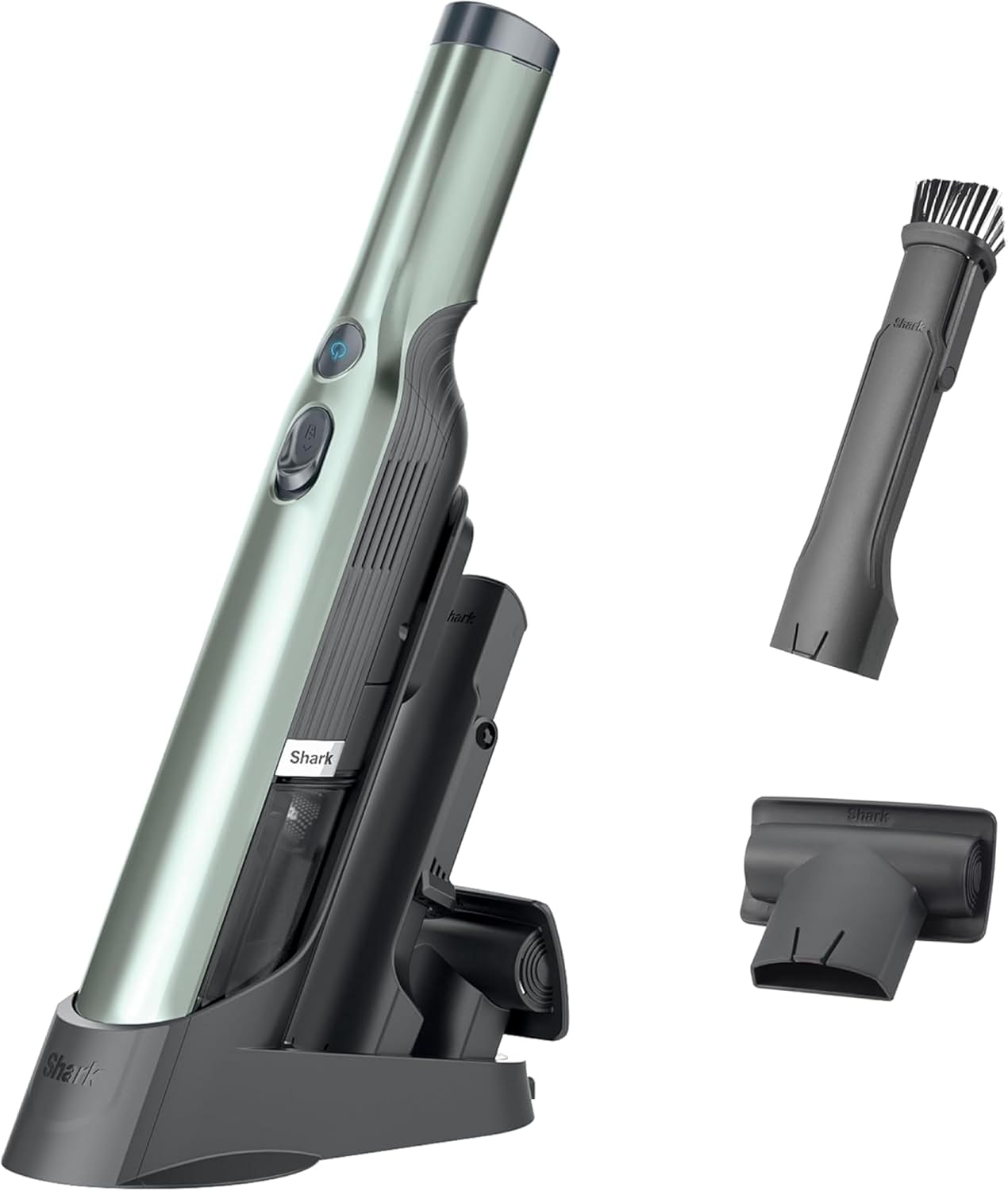 Shark WANDVAC Handheld Vacuum, Lightweight at 1.4 Pounds with Powerful Suction, Charging Dock, Single Touch Empty and Detachable Dust Cup, WV200C (Canadian Version) - with | Sold by Uncle Wiener's Wholesale