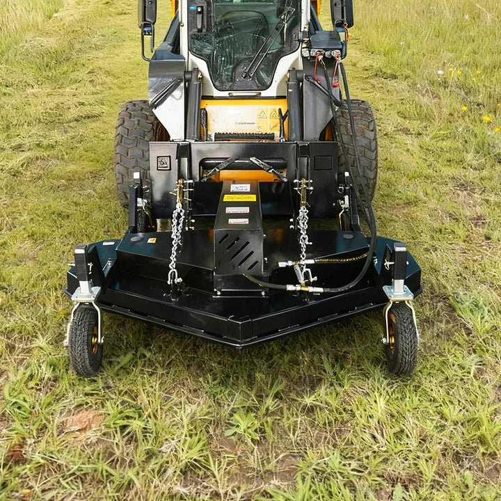 Skid Steer Finishing Mower 65" Hydraulic 3-Blade Farm Mower Attachment FSM170 - with | Sold by Uncle Wiener's Wholesale