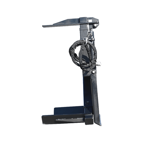 Skid Steer Tire Grabber Attachment – 3 - Arm Hydraulic Tire Handler | 44″–63″ Capacity, Universal Mount SU255013 - with | Sold by Uncle Wiener's Wholesale