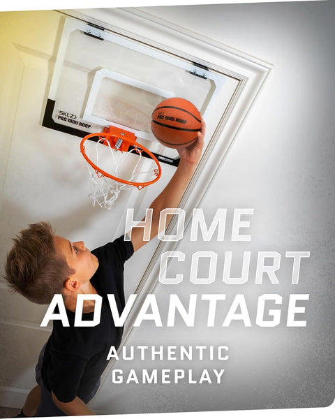 SKLZ Pro Mini Basketball Hoop - Indoor Basketball Hoop with Ball - with Transparent | Sold by Uncle Wiener's Wholesale