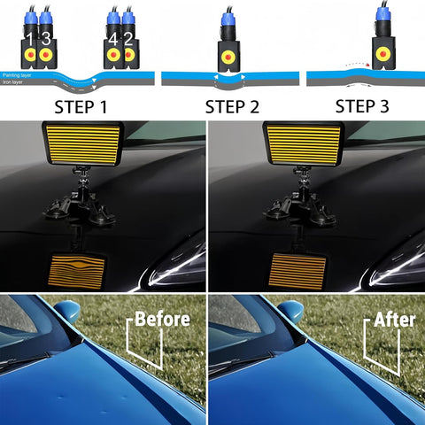 sliyxtwio Paintless Induction Heater Machine for Car Dent Removing, 110V 1380W Auto Dent Removal Puller Kit w/Digital Screen, PDR Paintless Dent Repair Set - with | Sold by Uncle Wiener's Wholesale