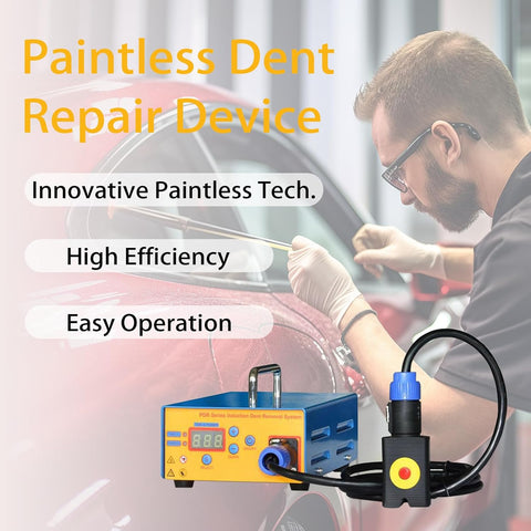 sliyxtwio Paintless Induction Heater Machine for Car Dent Removing, 110V 1380W Auto Dent Removal Puller Kit w/Digital Screen, PDR Paintless Dent Repair Set - with | Sold by Uncle Wiener's Wholesale