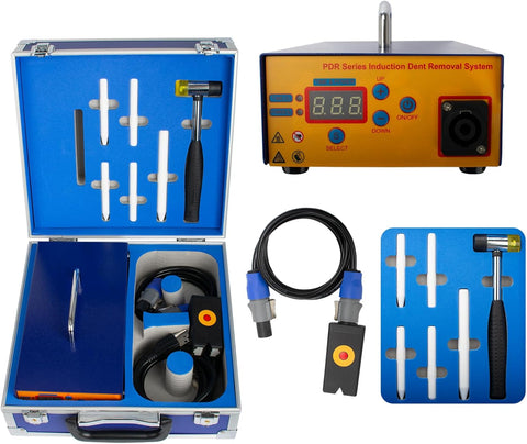 sliyxtwio Paintless Induction Heater Machine for Car Dent Removing, 110V 1380W Auto Dent Removal Puller Kit w/Digital Screen, PDR Paintless Dent Repair Set - with | Sold by Uncle Wiener's Wholesale