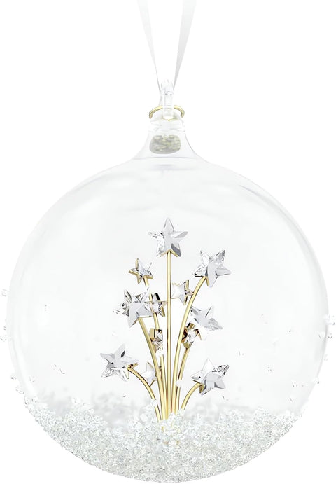 Swarovski Annual Edition Ball Ornament 2024, ワンサイズ, Crystal, No Gemstones - with | Sold by Uncle Wiener's Wholesale