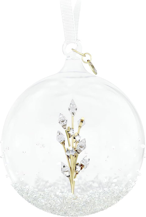 Swarovski Annual Edition Ball Ornament 2024, ワンサイズ, Crystal, No Gemstones - with | Sold by Uncle Wiener's Wholesale