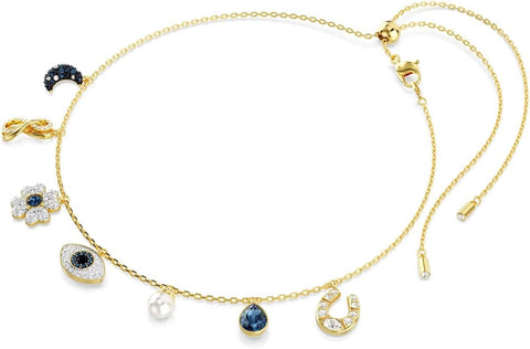 Swarovski Symbolica 5692164 gold tone necklace - with | Sold by Uncle Wiener's Wholesale