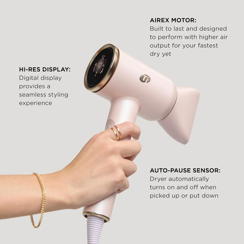 T3 Aire IQ – Smart Hair Dryer with Precision Concentrator - OPEN BOX - with | Sold by Uncle Wiener's Wholesale