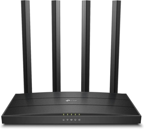 TP - Link AC1200 Gigabit WiFi Router (Archer A6) - Dual Band MU - MIMO Wireless Internet Router, 4 x Antennas, OneMesh and AP mode, Long Range Coverage - with | Sold by Uncle Wiener's Wholesale