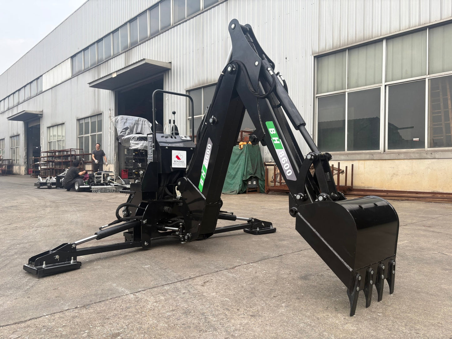 Tractor Backhoe Attachment 9 ft Digging Depth for 35–65 HP Tractors – BH8600 - with | Sold by Uncle Wiener's Wholesale