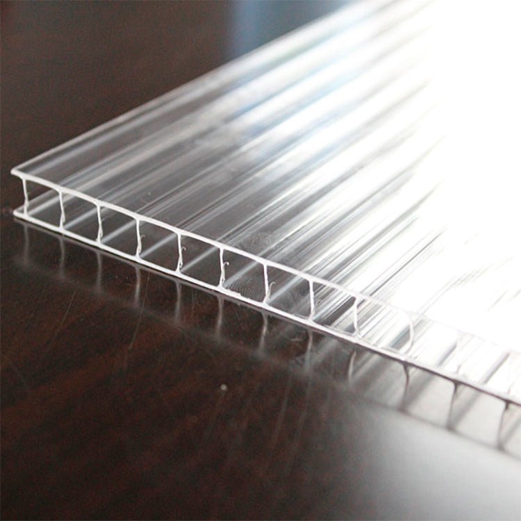 Twin & Triple Wall Polycarbonate Sheets – 4x8 FT Greenhouse Panels | 4mm, 8mm, 16mm Honeycomb Thickness - with 4x8 FT 2 LAYER 8MM Thick | Sold by Uncle Wiener's Wholesale