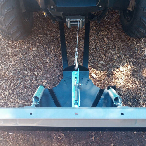 Universal ATV Snow Plow – 48" Adjustable Steel Blade with Mounting Kit (Model 1215501) - with | Sold by Uncle Wiener's Wholesale