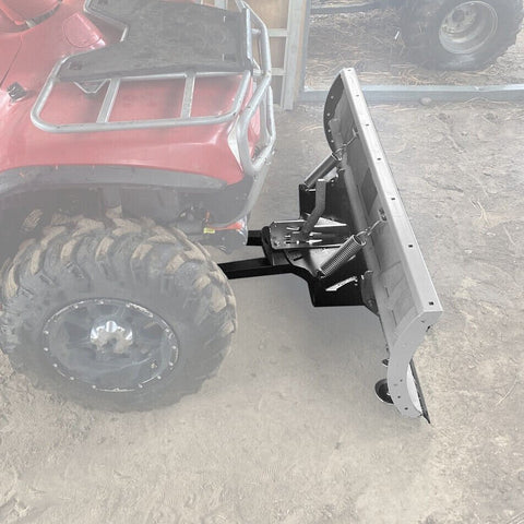 Universal ATV Snow Plow – 48" Adjustable Steel Blade with Mounting Kit (Model 1215501) - with | Sold by Uncle Wiener's Wholesale