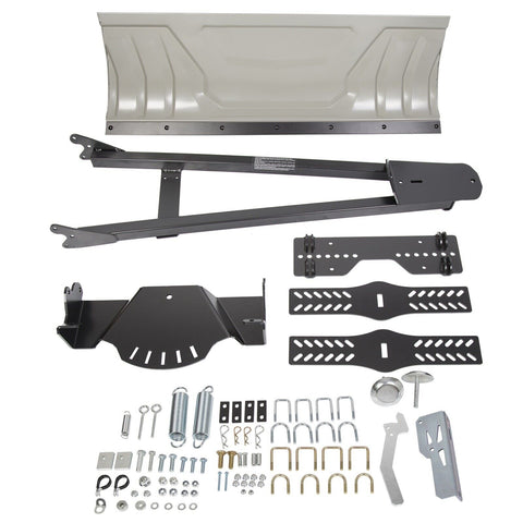 Universal ATV Snow Plow – 48" Adjustable Steel Blade with Mounting Kit (Model 1215501) - with | Sold by Uncle Wiener's Wholesale