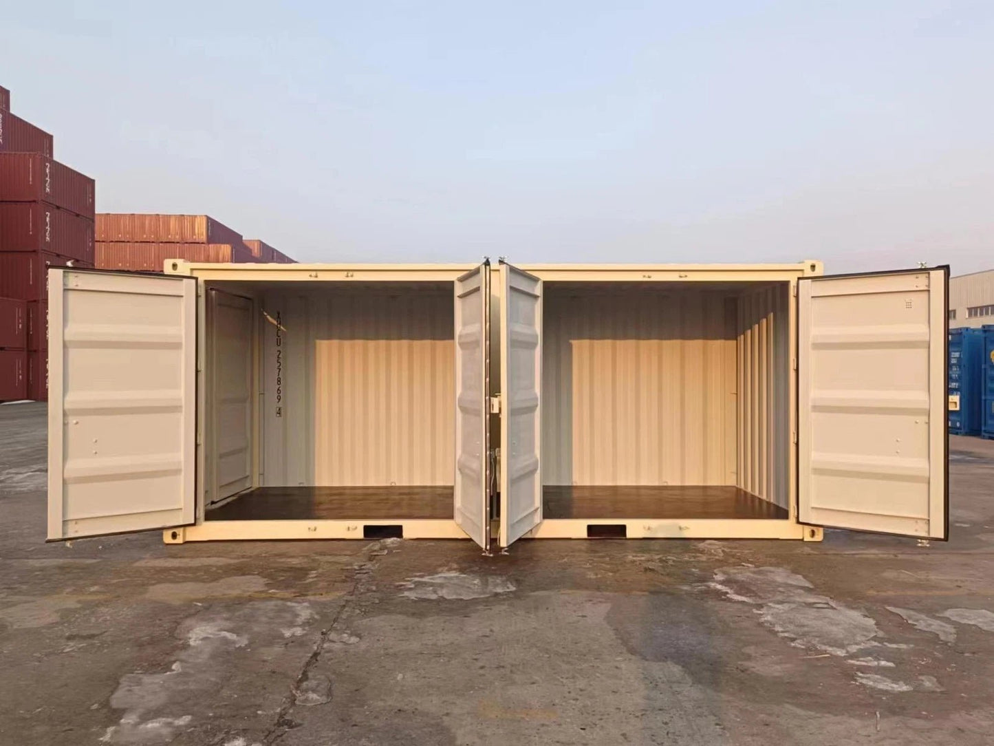 Used 40FT & 20FT Shipping Containers – HQ & GP Height Options Available - with One Trip 3 Door 20 Ft Container High Cube | Sold by Uncle Wiener's Wholesale