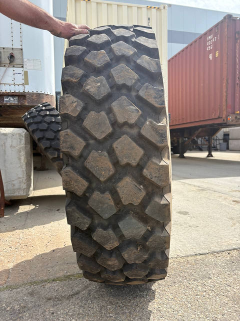 🛞 Used Military Surplus Michelin XZL Tires & Rims – 14.00R20 - with | Sold by Uncle Wiener's Wholesale