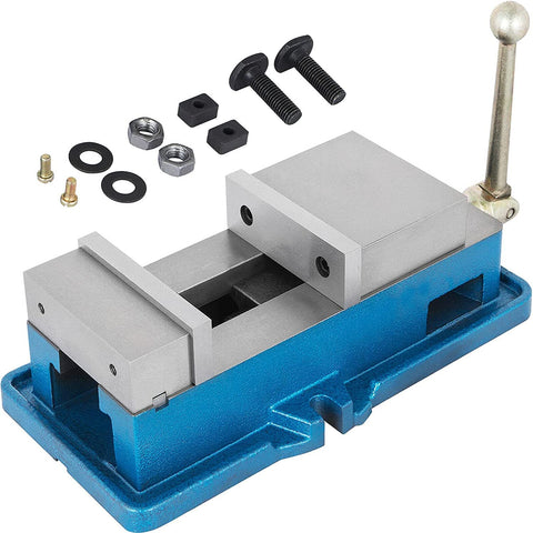 VEVOR Bench Clamp 4 Inch ACCU Lock Down Vise Precision Milling Vise, 4 Inch Jaw Width Drill Press Vise Milling Drilling Machine, Bench Clamp Clamping Vice - with | Sold by Uncle Wiener's Wholesale