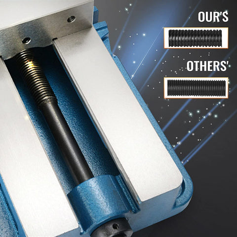 VEVOR Bench Clamp 4 Inch ACCU Lock Down Vise Precision Milling Vise, 4 Inch Jaw Width Drill Press Vise Milling Drilling Machine, Bench Clamp Clamping Vice - with | Sold by Uncle Wiener's Wholesale