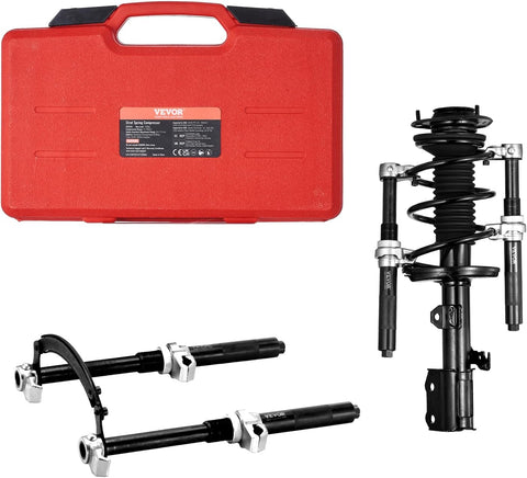 VEVOR Coil Spring Compressor Tool, 2 pcs Heavy Duty Macpherson Strut Spring Compressor Set, 2646 lbs Strut Spring Compressor with Safety Bracket and Carrying Case, for Car Truck ATV UTV - with | Sold by Uncle Wiener's Wholesale