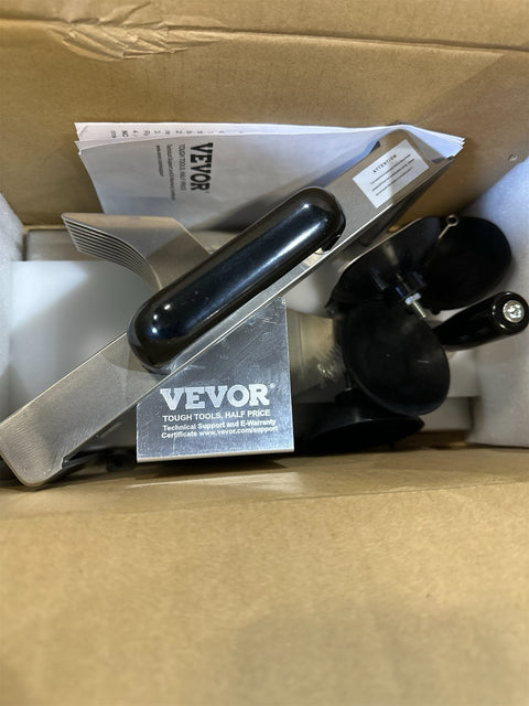 VEVOR 3/16 inch tomato slicer stainless steel heavy duty commercial kitchen cutter
Manual tomato cutter machine with ergonomic handle and anti-slip feet
Stainless vegetable slicer for tomatoes, cucumbers, peppers, and fruit
Durable 420J1 steel blade slicer with detachable design for easy cleaning