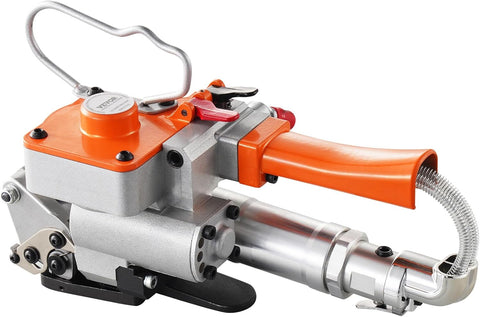 VEVOR Pneumatic Strapping Tool, for 1/2" - 3/4" Width PET Plastic Belt, Packaging Strapping Machine, Handheld Baler Automatic Packaging Machine with 3500N Max Tension, Portable Banding Strapping Kit - with | Sold by Uncle Wiener's Wholesale