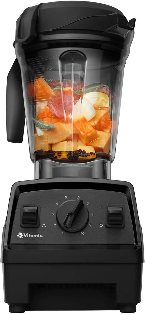 Vitamix Explorian Blender, Professional - Grade, 64 oz. Low - Profile Container, Black - 65542 (Renewed Premium) - with Black | Sold by Uncle Wiener's Wholesale