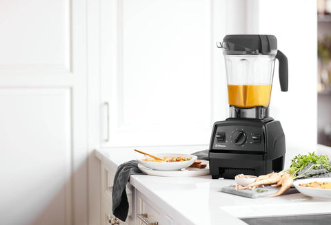 Vitamix Explorian Blender, Professional - Grade, 64 oz. Low - Profile Container, Black - 65542 (Renewed Premium) - with Black | Sold by Uncle Wiener's Wholesale